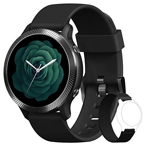 Blackview R8 Smartwatch Donna, Orologio Fitness Tracker con Cardiofrequenzimetro da Polso Contapassi Saturimetro (SpO2) Monitor del Sonno Notifiche Messaggi Quadranti Personalizzati per Android IOS
