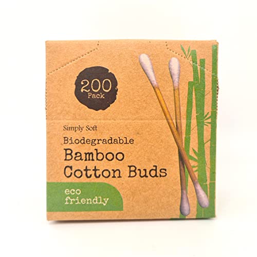 Boccioli di cotone biodegradabili di bambù