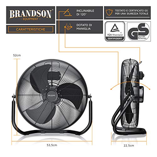 Brandson - Macchina del Vento - L’originale Ventilatore da pavime...