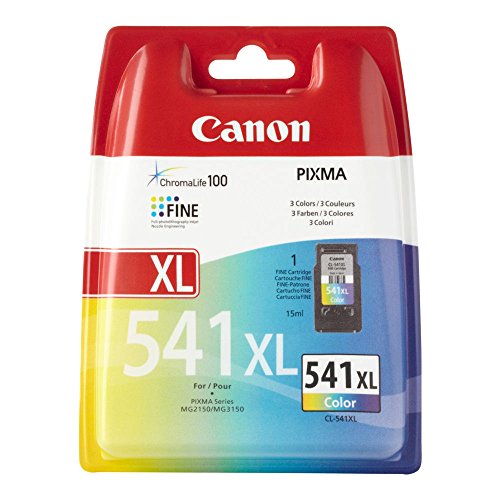 Canon CL-541 XL Cartuccia Inchiostro Colore, Formato XL Blister Security