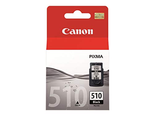 Canon PG-510 Cartuccia Inchiostro, Blister Security, Nero