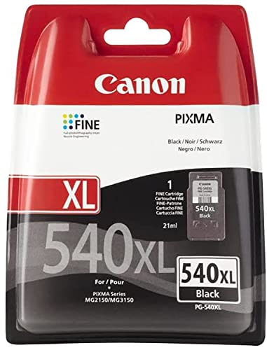 Canon PG-540 XL Cartuccia inchiostro, Formato XL Blister, Nero