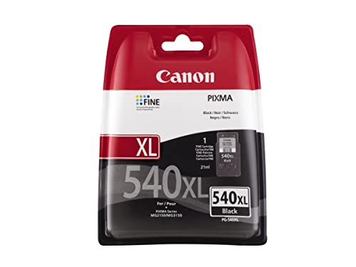 Canon PG-540XL - Cartuccia, Per PIXMA MG3150, MG3550, MG3650, MG425...