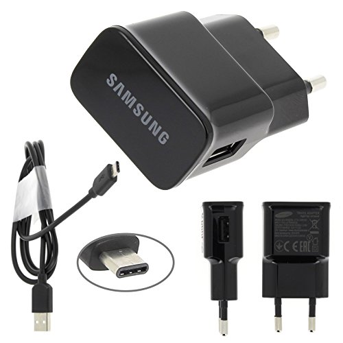 Caricabatteria USB Originale 2A + Cavo USB-C 1m per Samsung Galaxy ...