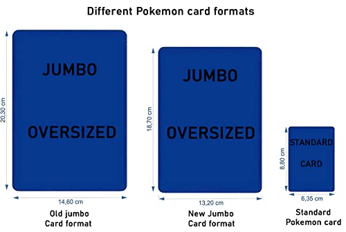 Carte Pokemon Promo originali Jumbo XXL, carte GX, V, EX, protezion...