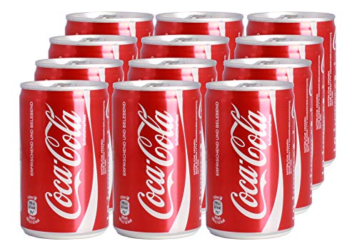 Coca-Cola - Mini lattine da 150 ml, 12 pezzi...