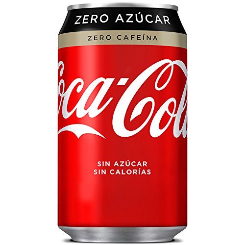 Coca-Cola - Zero (decaffeinato), Lattina 330 ml - [pacco di 12]...