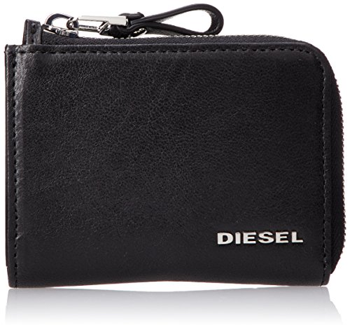 Diesel L-PASSME CARDHOLDER Portafoglio porta carte da uomo, Nero , OS, Classico