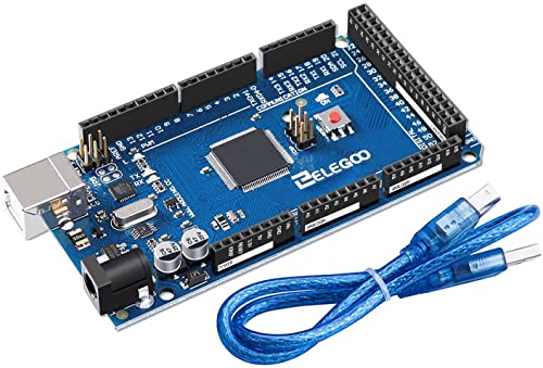 ELEGOO Mega R3 Board Microcontrollore con Cavo USB Compatibile con ...