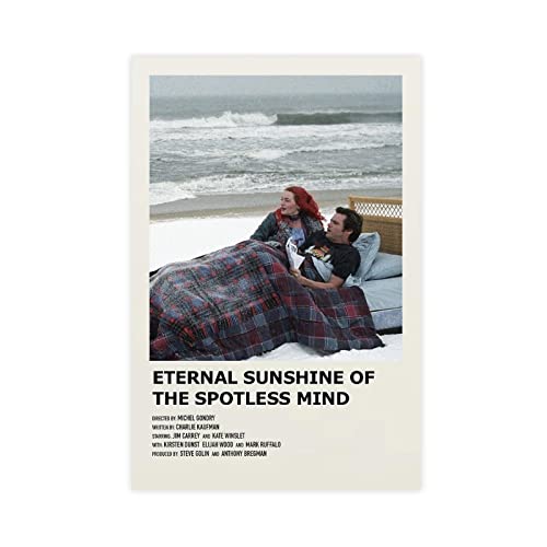 Eternal Sunshine of The Spotless Mind - Poster su tela minimalista 406, decorazione da parete per soggiorno, camera da letto, stile senza cornice, 20 x 30 cm