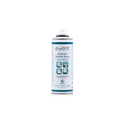Ewent - Spray Alcool Isopropilico, per Pulizia di Schede Elettroniche e Strutture in Plastica del Computer