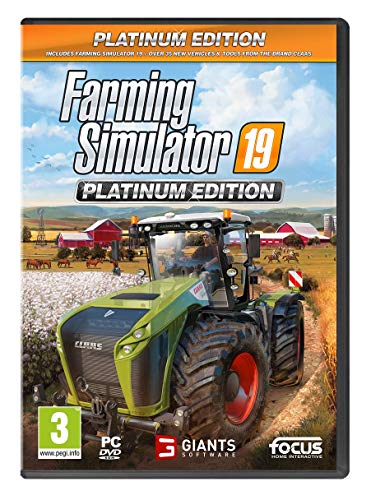 Farming Simulator 19 Platinum Edition PC DVD [Edizione: Regno Unito...