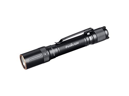 fenix- Torcia LED E20 V2.0 da 350 lumen con batterie AA...