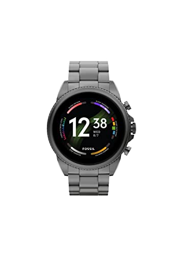 Fossil Smartwatch GEN 6 da Uomo in Acciaio con Alexa Integrata, Gr...
