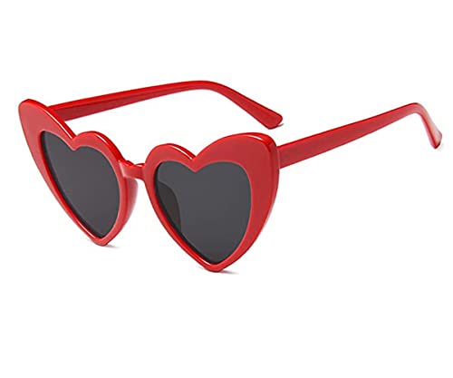FOURCHEN Occhiali da sole a forma di cuore per donna, occhiali vint...