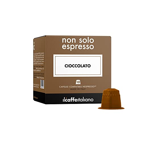 FRHOME - Capsule - Compatibili Con Macchine Da Caffè Nespresso Il Caffè Italiano, Cioccolato, 80 Unità