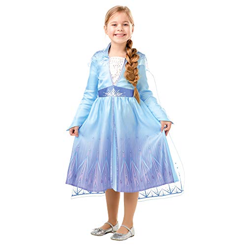 Frozen 2 Classic Costume Elsa Travel multicolore L (7-8 anni)