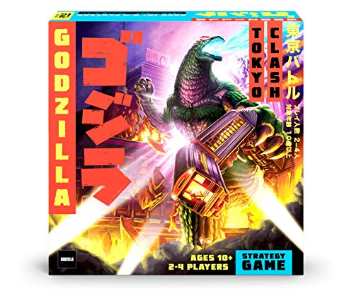 Funko 48713 Board Games Signature Godzilla Game, Multicolour