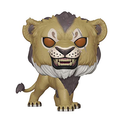 Funko- Pop Vinile: Disney: The Lion King (Live Action) -Scar Figura da Collezione, Multicolore, 38546