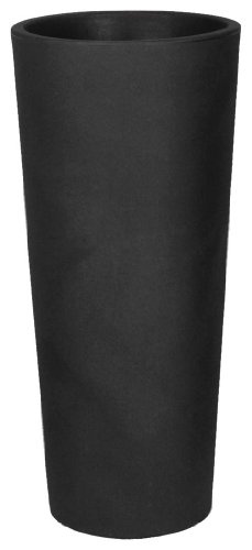 Geda CGRA 85-A Vaso Tondo Genesis, Altezza 85 cm, Larghezza 38, Colore Antracite