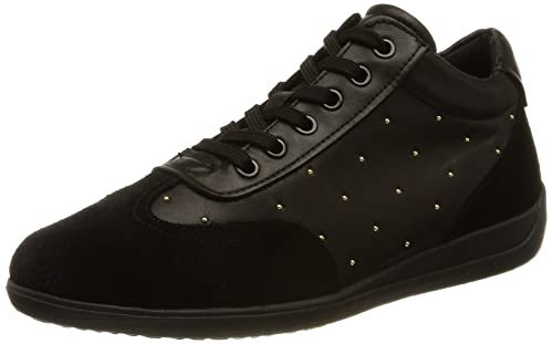 Geox D Myria D, Sneakers Donna, Nero (Black), 41 EU