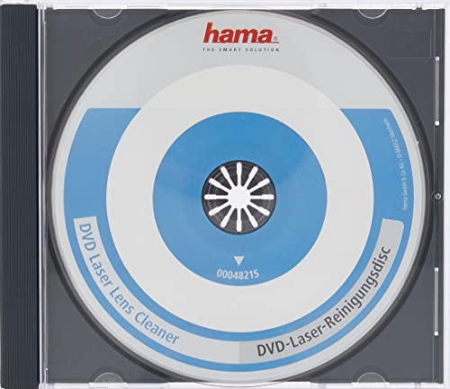 Hama 116200 Detergente per lenti laser DVD «Deluxe», blu, 1,3 cm* 22,5 cm* 15,0 cm