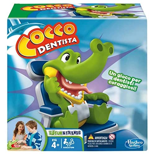 Hasbro Gaming - Cocco Dentista, Gioco in Scatola, B0408103, 4 anni +