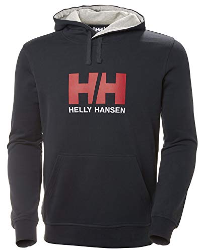 Helly Hansen Uomo HH Logo Hoodie, Blu, L