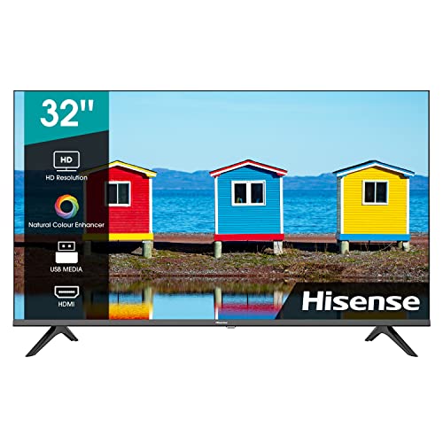 Hisense 32AE5000F TV LED HD 32 , USB Media Player, Tuner DVB-T2 S2 HEVC Main10, Nero