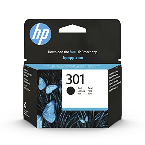 HP 301 CH561EE Cartuccia Originale, 190 Pagine, per HP DeskJet Seri...