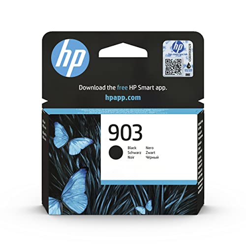 HP 903 Nero, T6L99AE, Cartuccia Originale HP, Compatibile con Stampanti HP OfficeJet 6950, OfficeJet Pro 6960 e 6970