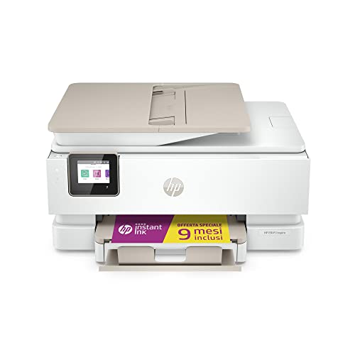 HP Envy Inspire 7920e, Stampante Multifunzione, 9 Mesi di Inchiostro Instant Ink Inclusi con HP+