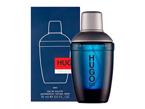 Hugo Boss Hugo Dark Blue Eau de Toilette, Uomo, 75 ml...