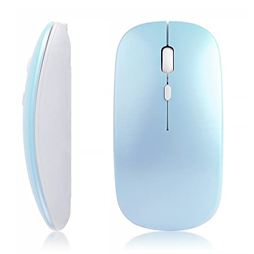 iStyle Mouse Bluetooth Wireless, Tracciamento Ottico 1600 DPI, 3 Livelli, Bluetooth, No USB Ricevitore, Mini Mouse Silenziosi per Mac PC Laptop Macbook iPad IOS Android Windows (richiede batteria AA)
