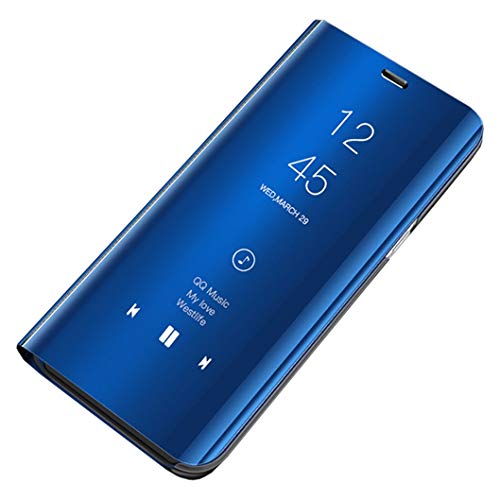 Jacyren Cover Galaxy S7 Edge, Custodia Galaxy S7, Slim Mirror Flip Case Clear View Specchio Antiurto Case con Funzione Stand Cover Protettiva Custodia per Samsung Galaxy S7 Edge