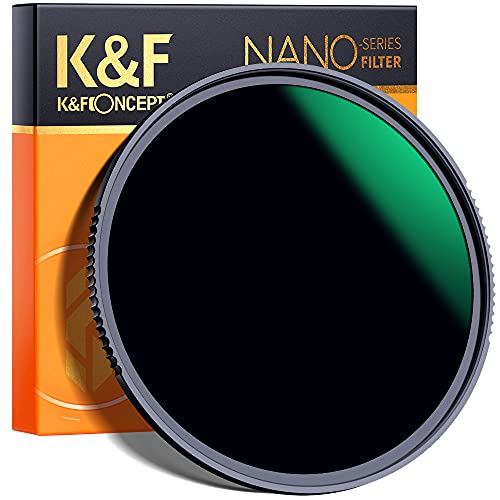 K&F Concept Nano-X Filtro Densità Neutra ND1000 (10 stop) Slim HD per obiettivi 77mm
