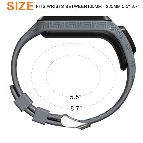 Keweni Cinturino Compatibile per Tomtom 3 Watch, Silicone Morbido d...