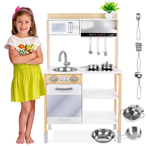 Kinderplay Cucina Legno per Bambini - Cucina Bambini, modello GS0061 (GS0061)