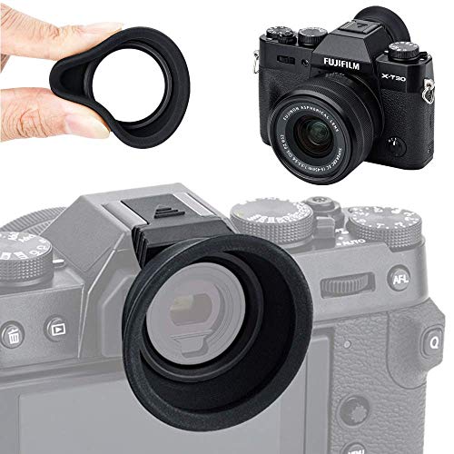Kiwifotos Oculare in Gomma per Fujifilm Fuji X-T30 X-T20 X-T10 Mirino