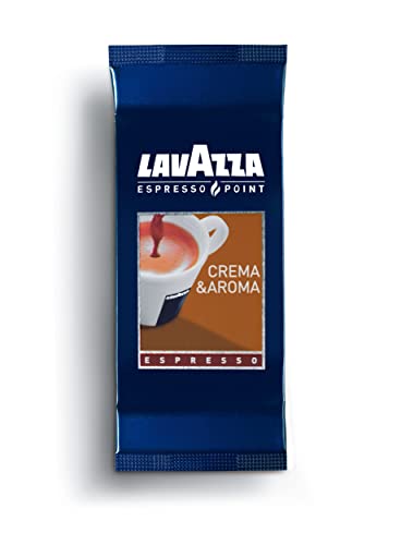 Lavazza Espresso Point, Capsule Caffè Crema&Aroma, 50 Astucci da 2 Capsule, 100 Capsule
