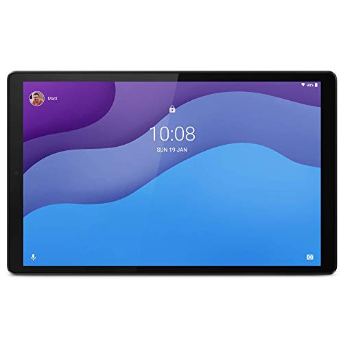 Lenovo Tab M10 Hd (2Nd Gen) Tablet - Display 10.1  Hd (Mediatek Helio P22T, Storage 64Gb Espandibile Fino Ad 1 Tb, Ram 4Gb,Wifi+Bluetooth), Grigio Ferro, ‎24.15 x 0.82 x 14.94 cm; 420 grammi
