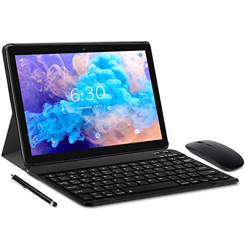 LNMBBS N10 Tablet con 10.1  FHD, Octa-Core, 4G LTE + WIFI Tablet Android 10.0, 4GB RAM + 64GB ROM, 128GB Espandibili, Dual SIM, GPS (Grigio)