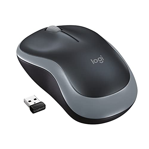 Logitech M185 Mouse Wireless, 2,4 GHz con Mini Ricevitore USB, Dura...