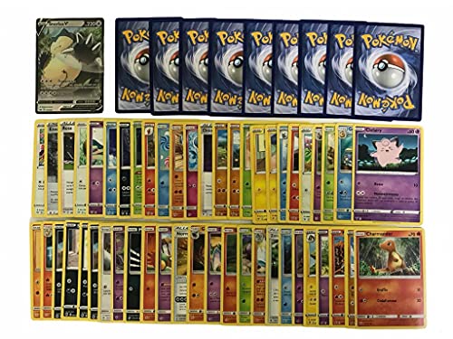 Lot con 50 carte pokemon originali italiane senza doppi + 1 V o GX ...
