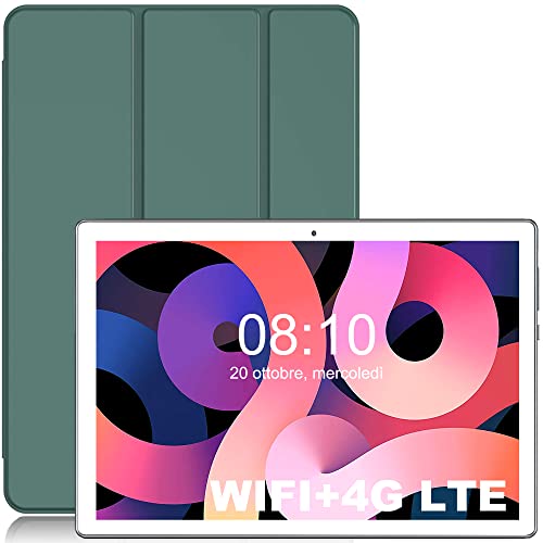 LULUGTI Tablet 10 Pollici Tablet Android 11 con 4G LTE SIM, Octa-Co...