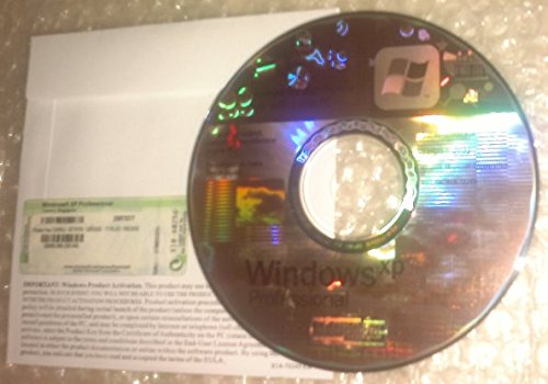 Microsoft Windows XP Professional SP3 32bit x32 x86 italiano CD con sticker