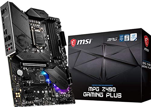 MSI MPG Z490 Gaming Plus Gaming Scheda madre (ATX, Intel Core di 10...