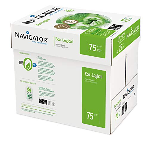Navigator Eco-Logical Carta Premium per ufficio, Formato A4, 75 gr,...