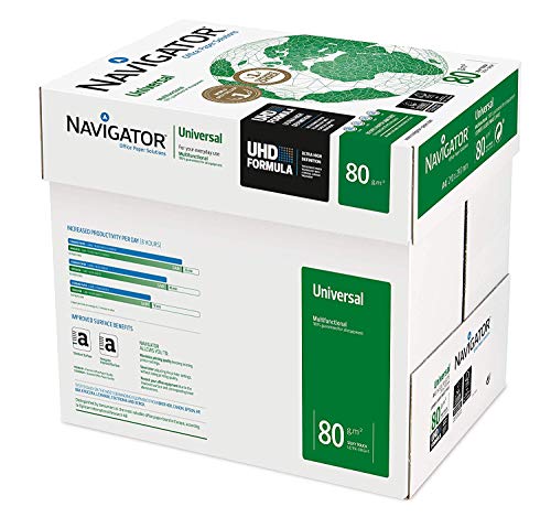 Navigator Universal Carta Premium per ufficio, Formato A4, 80 gr, C...