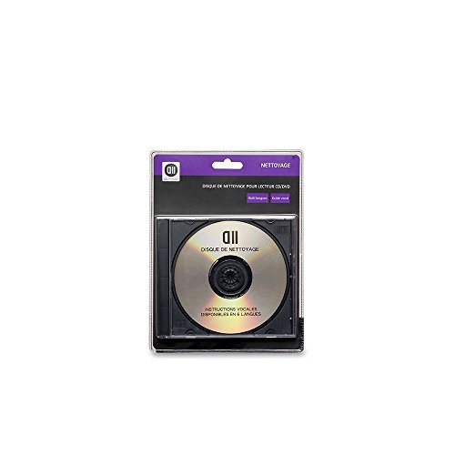 Nettoyant pour lecteurs CD et DVD D2 Diffusion compatible